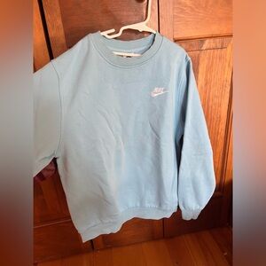 Big kids Nike blue crewneck extra large. Great condition one tiny spot.